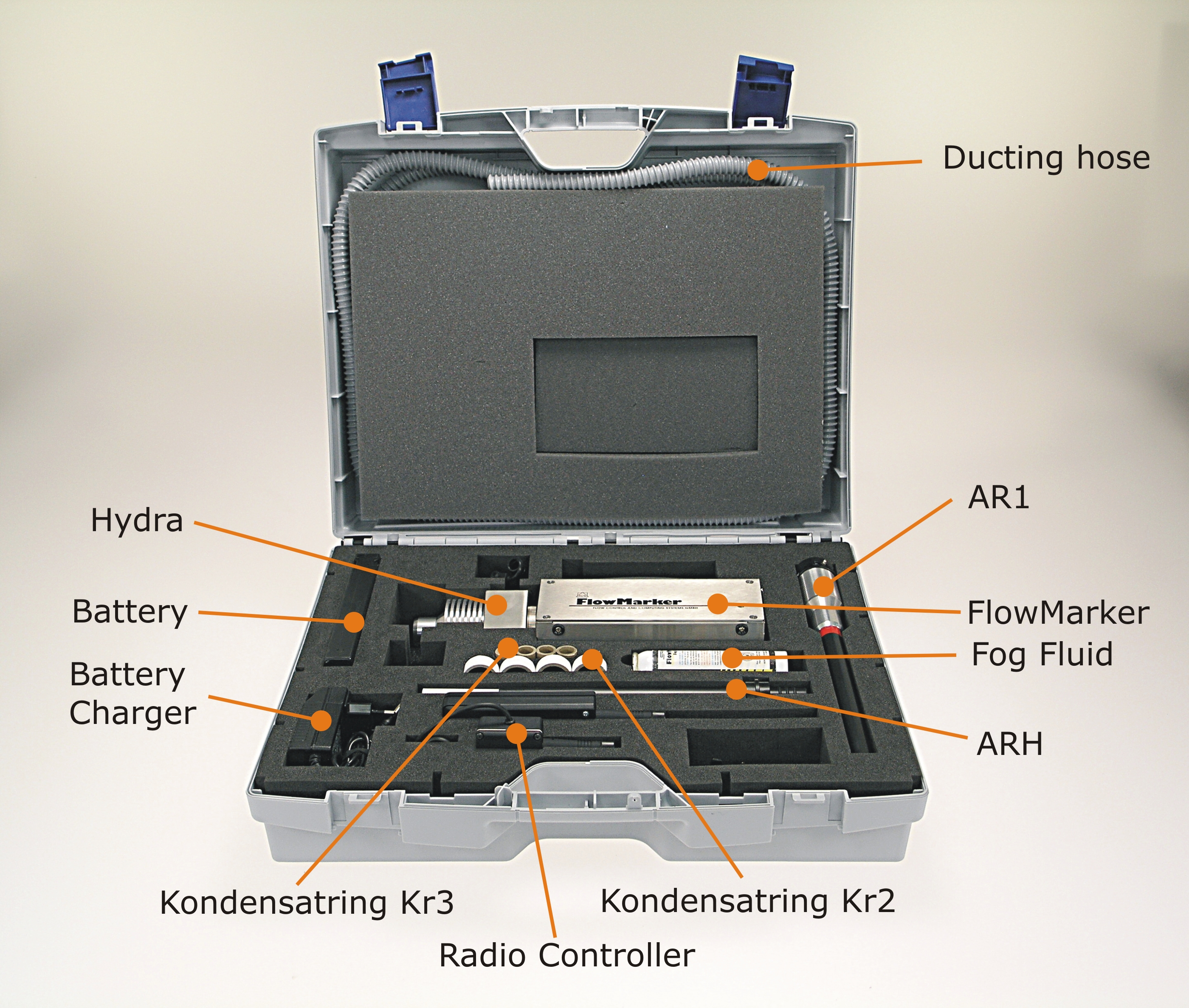 Der Nebelgenerator für die Strömungsvisualisierung FlowMarker®